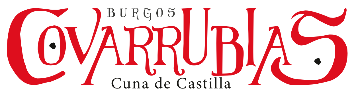 Logotipo de covarrubias en Rojo
