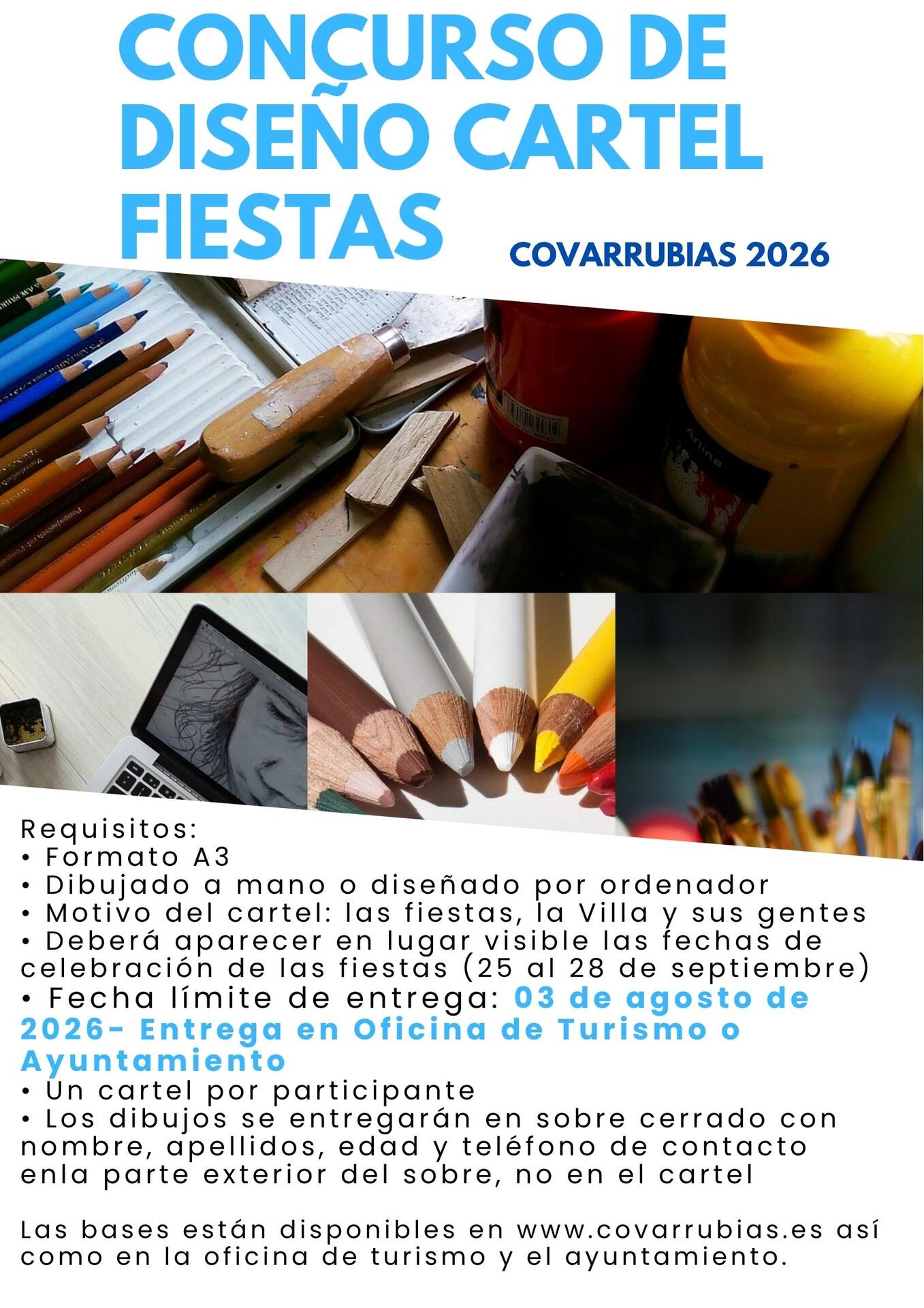 Concurso cartel de Fiestas patronales 2026