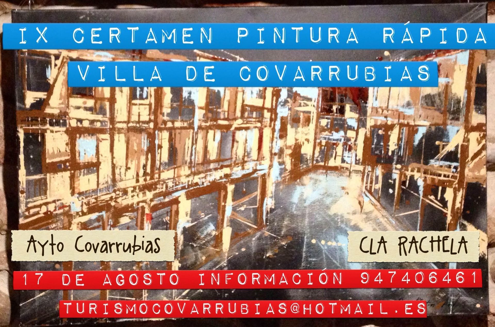 CONCURSO PINTURA RÁPIDA VILLA DE COVARRUBIAS
