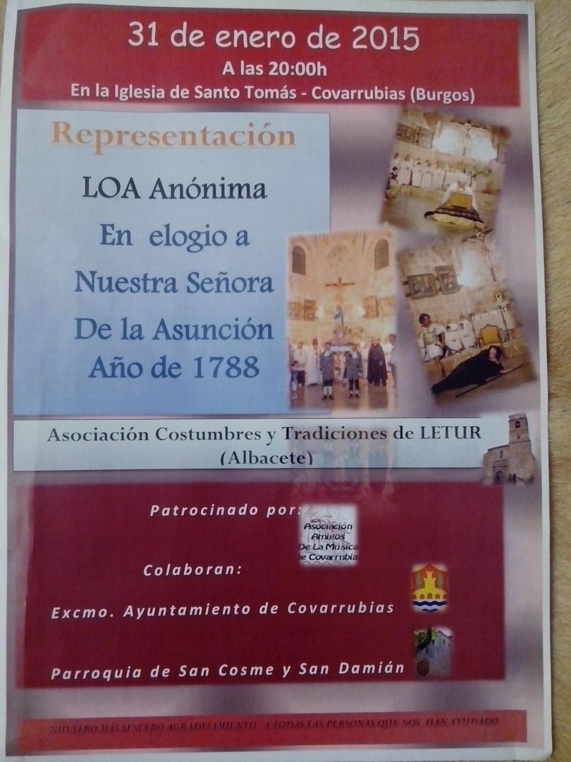 LOA Anónima En elogio a Nuestra Señora de la Asunción