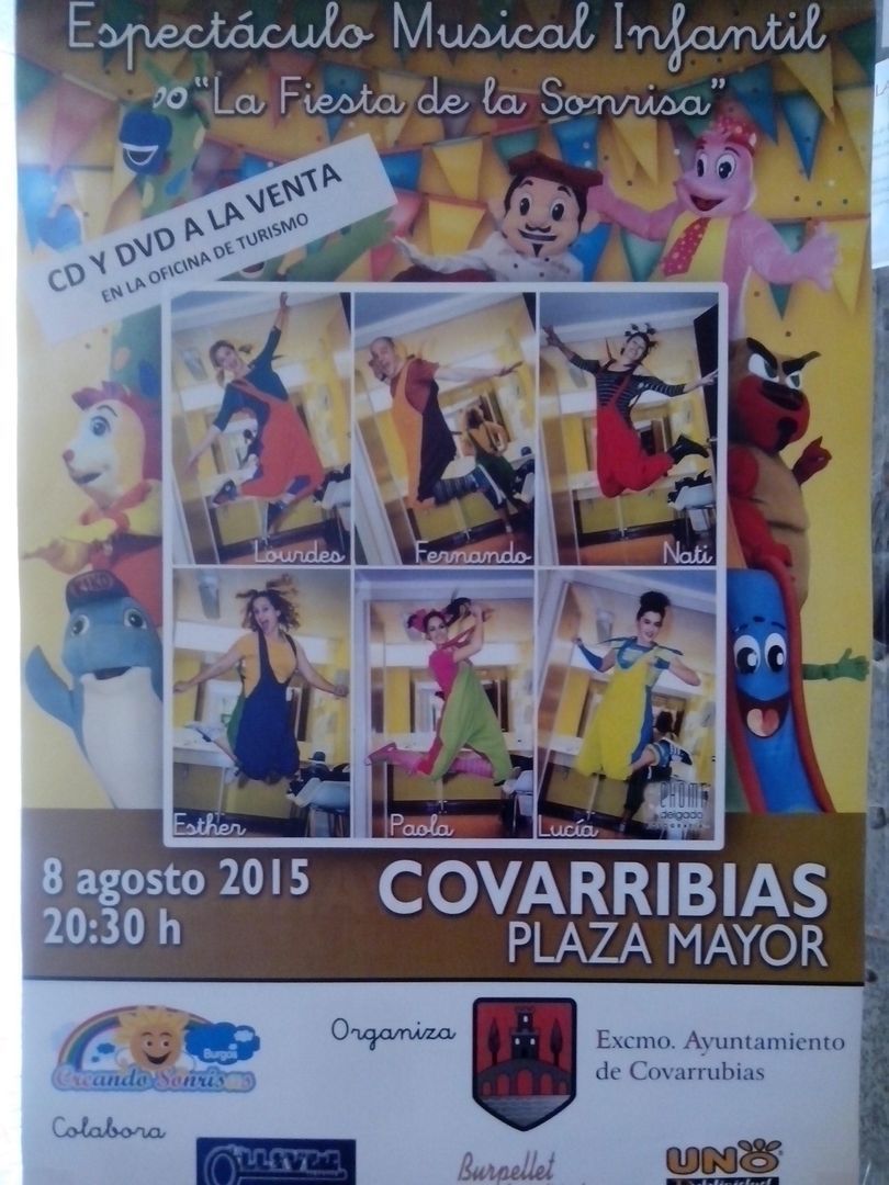 Espectáculo musical infantil Creando Sonrisas