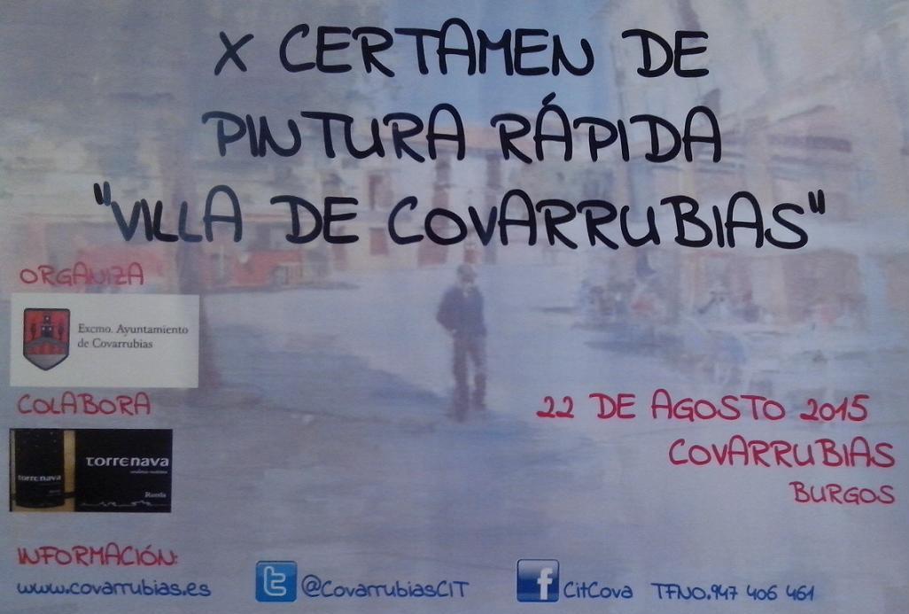 X CONCURSO DE PINTURA RÁPIDA "VILLA DE COVARRUBIAS"