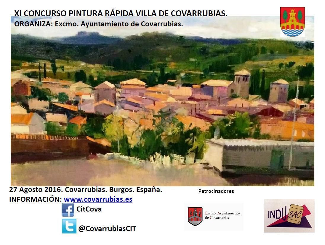 XI CONCURSO DE PINTURA RÁPIDA "VILLA DE COVARRUBIAS"