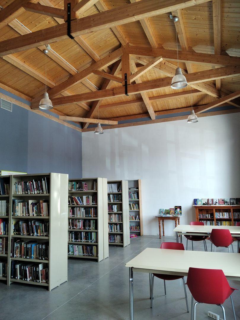 biblioteca interior