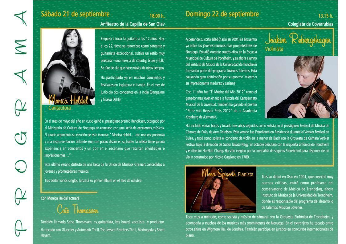 Notas de Noruega 2013